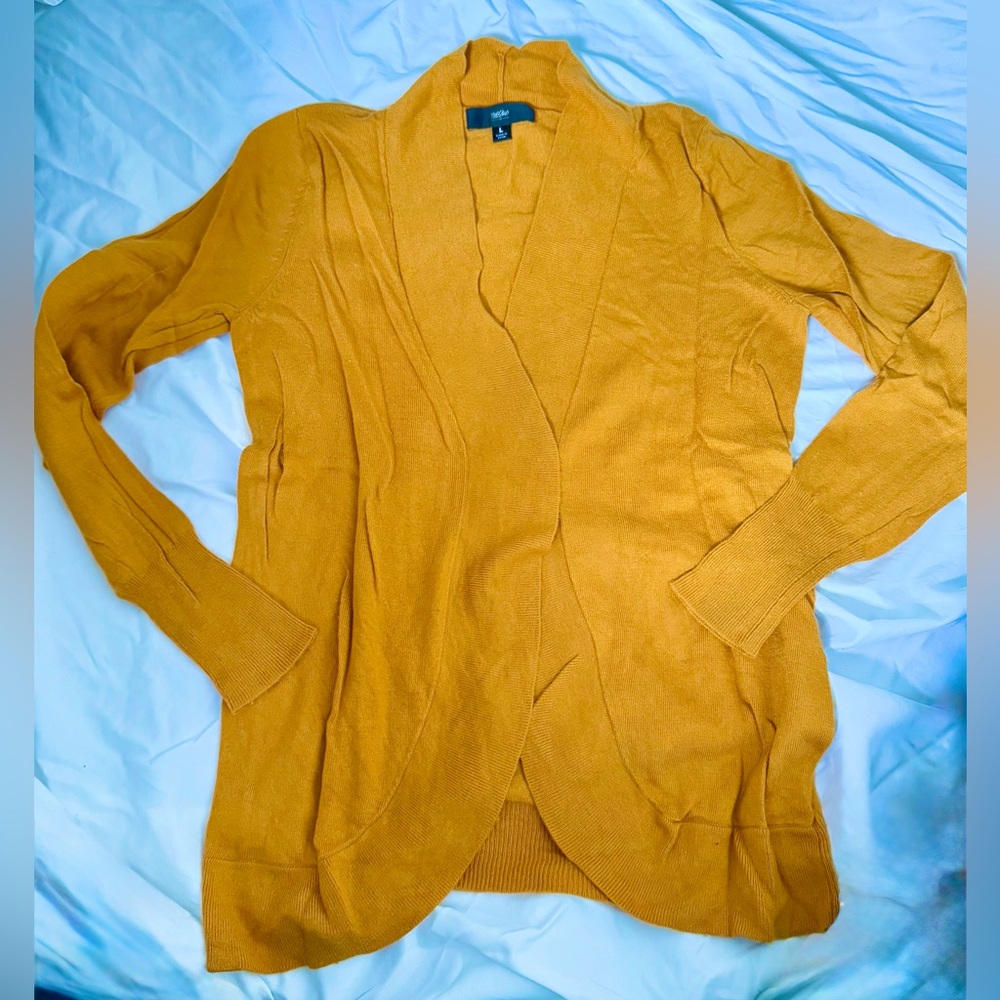 Lightweight Open Front Target/Mossimo Cardigan - Gold/Mustard